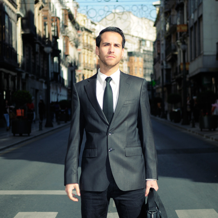 Sexy man in suit