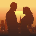 Couple in the city