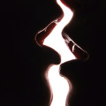 Passionate kissing