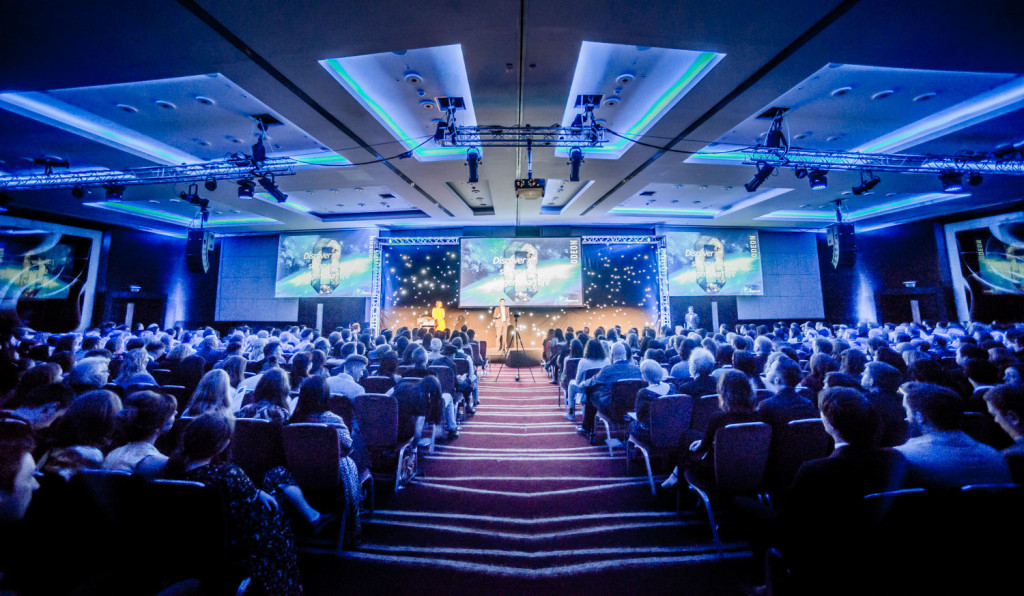 Photo at the UK Blog award ceremony